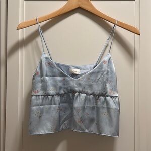 Aritzia Wilfred Babydoll Tank Top